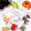 12Pcs Vegetable Clip for Birds Bird Cage Feeder for  Vegetable and Fruit Feeding 3