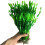 40PCS Artificial Decorative Plastic Aquarium Fish Tank Decoration Plastic Plants (Green) 7