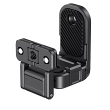 Base Magnética de Liberación Rápida PK16 para para Osmo Pocket, con Tornillo de 3 1/4", Ajustable A 270 para Cámaras de Acción.