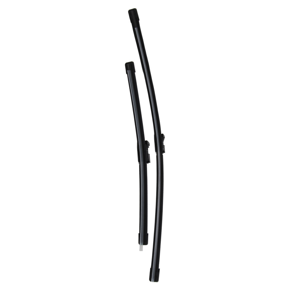 Front Windscreen Wiper Blades For Fiat 500 2007-2023, Soft Rubber Replacement 4051386669745