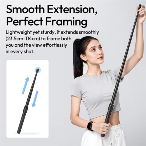 VL04 Action Camera Quick Release Extension Pole for Action Camera Mirrorless Camera for   Extension Pole 1