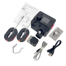 BBQ Grill Temperature Controller, Automatic Smoker Fan for Green Egg, Kamado Joe, Primo, Akorn Kamado