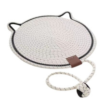 2 STKS Katoenen Touw Kat Krabbord Kat Krabpaal Mat Bed Mat Klauw Puntenslijper Schrapers voor Kat Slijpen Nagel Pad,E