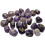 25pcs Natural Amethyst Rune Stone Irregular Divination Agate Rune Gift Decoration 1