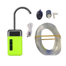 Fishing Tap and Oxygen Pump Tool Automatic Fishing Water Pump Oxygenator for Aquarium Silent Household Dual-Use