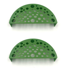 Protetor de Criação de Camarão Caverna Túnel de Aquário Brincar e Descansar Tanque de Peixes Ornamentos de Paisagem Criativa Tipo Verde