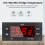 ETC-902 220V AC Digital Temperature Controller Thermostat Thermoregulator Incubator with High Precision Sensor 5