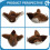 Interactive Cat Toys, Rechargeable Chirping Flapping BirdPlush Kitten Exercise Toys 7