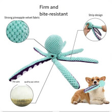 2PCS Premium Pet Plush Toy Premium Pet Plush Octopus Squeaky Dog Toys for Large Dogs Plush Dog Toys with Soft Fabric
