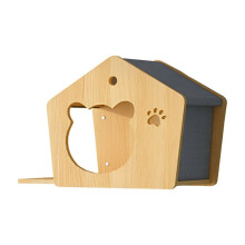 Piattaforma per Arrampicata In Legno per Gatti, Piattaforma per Saltare per Gatti Domestici, Forniture per L'Addestramento A