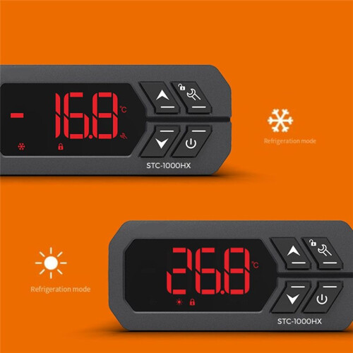 Temperature Controller STC-1000HX Aquatic Crawling Pet Box Incubator Computer Temperature Controller  220V 2