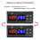 STC-3018 Dual Digital Temperature Controller Two Relay Output Thermoregulator Thermostat with Heater Cooler 12V 5