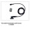 Electric Bike Speed Sensor Bicycle Speed Detection External Sensor Ebike Rim Speed Sensor SP-2 Cable 3