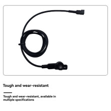 Electric Bike Speed Sensor Bicycle Speed Detection External Sensor Ebike Rim Speed Sensor SP-2 Cable