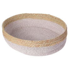 Rattan Weaving Basket for Cat Comfortable Sleeping Pet Dog Bed Summer Cool Weave Cat House Donut Round Kitten Puppy Bed