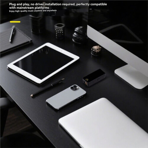 Portable Audio Decoder 16Bit/48Khz HIFI Decoding Headphone Amplifier Sound Card for Various Devices 2