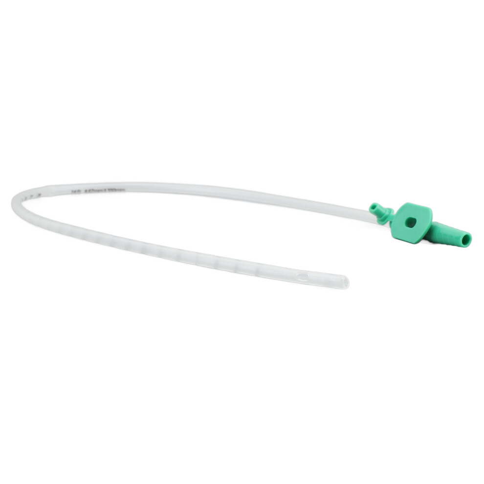 5pcs PVC Sputum Suction Tubes with Gloves for Aspirator, Disposable