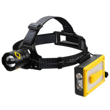 Rechargeable White Light High-Intensity Headlamp USB Charging Outdoor Zoom Long-Range Built-in Battery Pack LED Headlamp