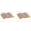 2X Cat Scratcher Cardboard Cat Scratch Pad with Premium Scratch Textures Design Durable Cat Scratching Pad 1
