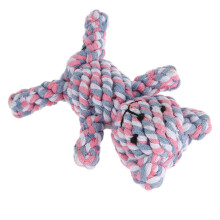 2X Popular Chew Knot Toy Bear Strong Puppy Dog Pet Tug War Cotton Rope