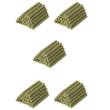200 PCS Natural Mixed Grass Stick Chinchilla-Kauspielzeug für Meerschweinchen-Kaninchen-Rennmaus-Papageienhasen und Andere Kleintiere