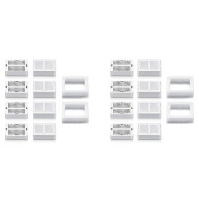 20Pcs Cat Water Fountain Replacement Filters, for Ceramic Pet Drinking Fountain Stainless Steel Pet Water Fountain