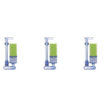 3X Aquarium Filter,Ultra Quiet Aquarium Biochemical Fish Air Pump Tank Water Fall Double Foam Sponge Filters Xy-2881