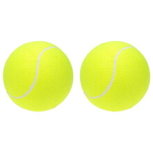 2st 9,5 Tums Oversize Jätte Tennisboll för Barn Vuxna Husdjursnöje