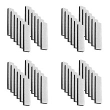 48 Pack Pet Water Fountain Filter, Cat Dog Water Fountain Replacement Filters Compatible with WF020 Water Fountain