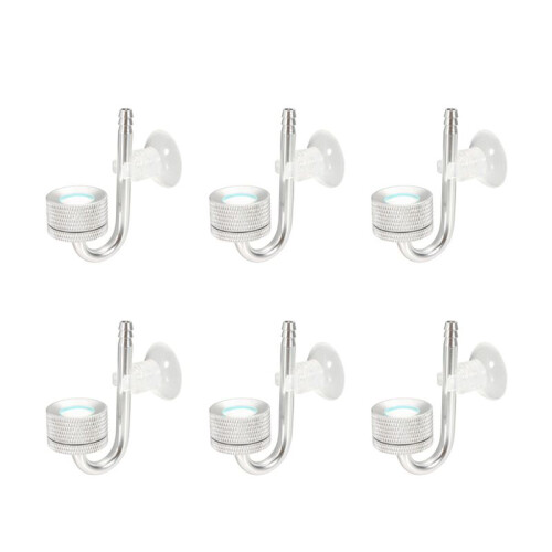 6X Set CO2 Diffuser Atomizer Regulator Reactor for Fish Tank Aquarium Plant Moss