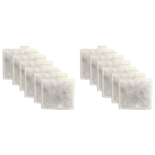 12 Aquarium Medium Charcoal Filter Cartridges,for Replacements Aqueon QuietFlow Power 10