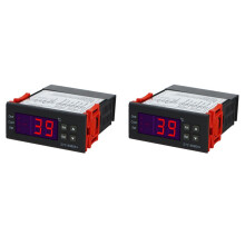 2X STC-8080A+Digital Temperature Controller 220V Regulator Cold Storage Freezer Sensor Hygrometer 40%