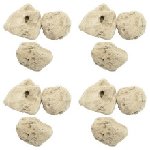 12St Flytande Real Rocks Aquarium VattenväXt Akvarium Vattenlandskap Modeller:S Diameter 4-5CM 3St