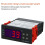 5X STC-8080A+Digital Temperature Controller 220V Regulator Cold Storage Freezer Sensor Hygrometer 40% 7