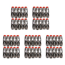 50 Rostfritt StåL Gris Automatisk Nippel Vattendispenser, Automatisk Vattenmunstycke, Dricksnippel