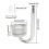 6X Set CO2 Diffuseur Atomiseur Regulateur Reacteur pour Mousse Vegetale Du Resercoir de Poisson D' Aquarium 8