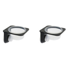 2X Reptiles & Amphibians Lizard Gecko Suction Cup Feed Bowls Food Container with Bowl B