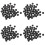 200 Pcs 18mm Diameter Black Bio Balls for Aquarium Pond Filter 1