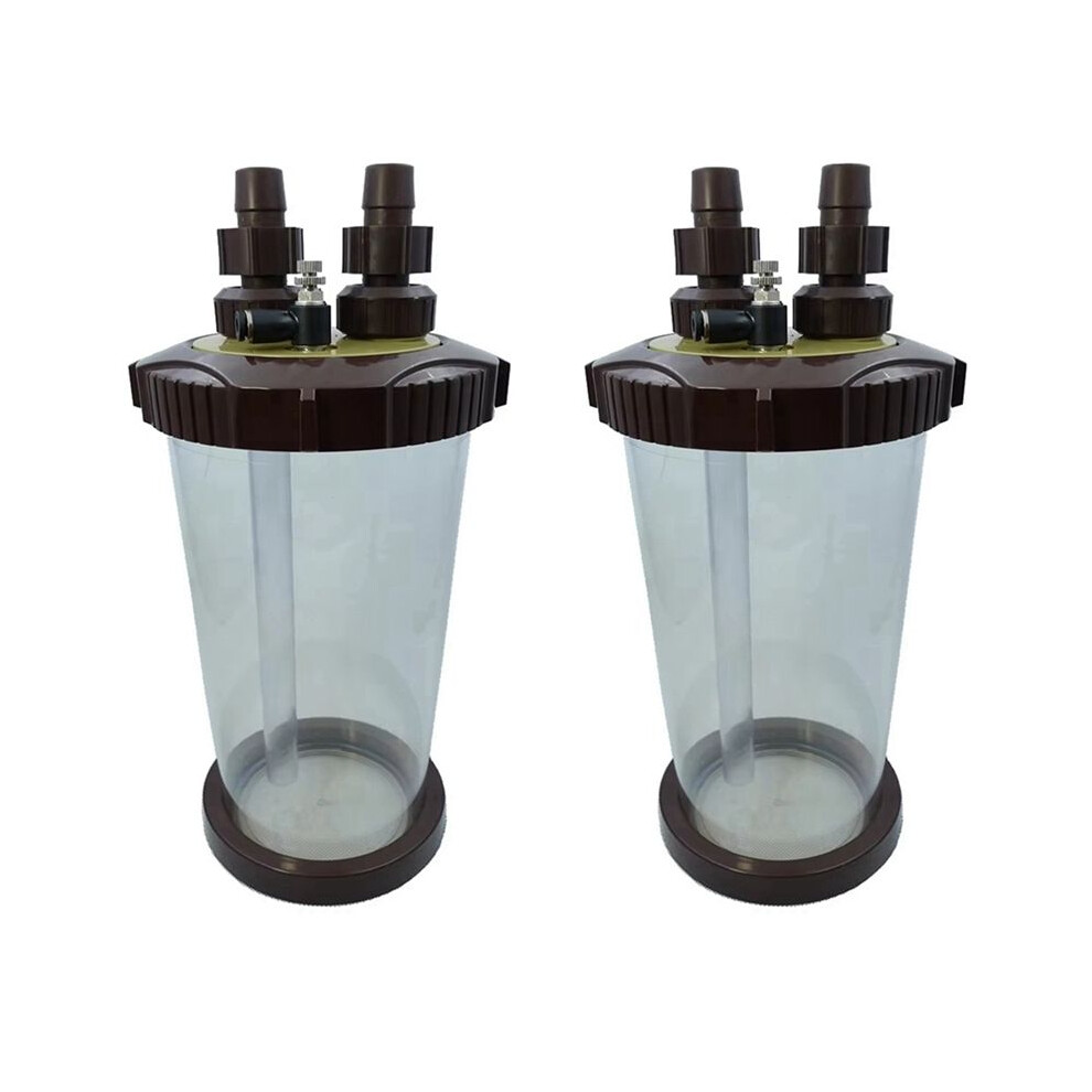 2X Clear Co2 Atomizer External Turbo Super Diffuser Atomizer Fish Tank Aquarium Waterplant Fish Tank Landscape Aquatic 6031394985936