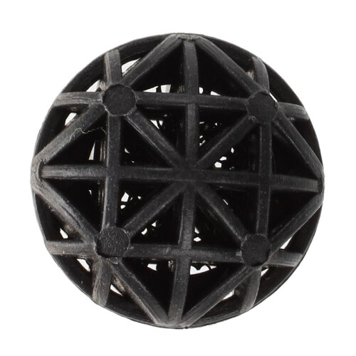 500 Pcs 18mm Diameter Black Bio Balls for Aquarium Pond Filter 1