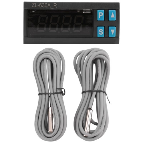 2X ZL-630A-R, RS485 Temperature Controller, Digital Cold Storage Temperature Controller, Thermostat, with Modbus 1