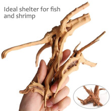 Bois Flotté pour Aquarium Branches en Bois Naturel Décorations D'Aquarium Reptiles Tronc D'Arbre Bois Flotté Assorti (40 Pack)