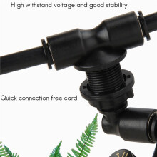 20X MIUS Reptiles Fogger Mist Sprinkler Rainforest Tank 360 Adjustable Aquarium Aquatic Pet Cooling System,A