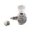 3X Akvarium CO2-Regulator 2000psi Tryckmätare för 6 mm Sugrör 3/8-24UNF 3