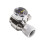 3X Akvarium CO2-Regulator 2000psi Tryckmätare för 6 mm Sugrör 3/8-24UNF 9