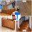 5Pcs Wood Graining Tool Rubber Wood Grain Roller Tool Reusable Grain Pattern Painting Tool for DIY Wall Floor 5
