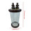 2X Clear CO2 Atomizer External Turbo Super Diffuser Atomizer Fish Tank Aquarium WaterPlant Fish Tank Landscape Aquatic 6