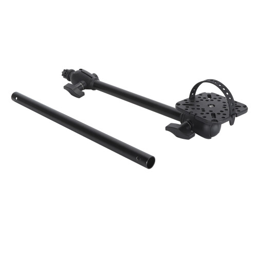 Universal Fish Finder Mount Plate 4x4 inch Black for HDS, Echomap, Striker 2