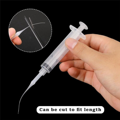 200Pcs Glue  Tips Micro-Tips Glue Extender,  Glue Tips for Bottles with Nozzle, Glue Bottle Tips 1