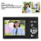 Camera digitale HD 48MP 2.7K con zoom 8x, schermo IPS da 2,8" nero 3